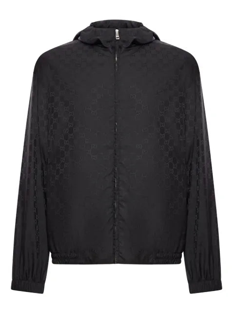Gucci monogram hooded jacket