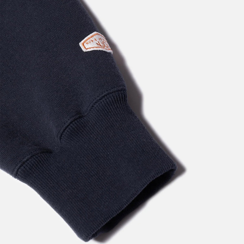 Nudie Jeans Hasse Crew Neck Sweatshirt: Navy