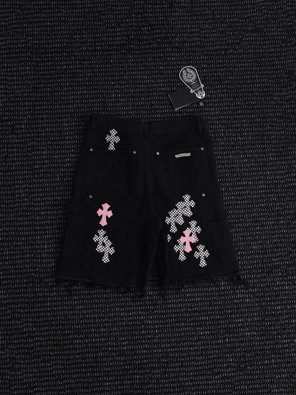 Chrome Hearts Cross Patch Cargo Shorts