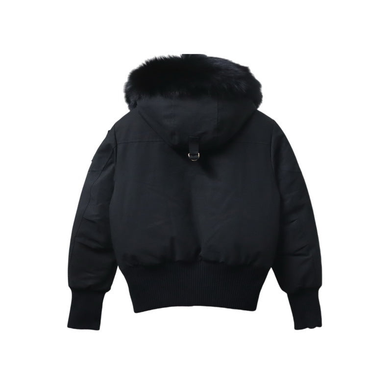 Moose Knuckles Gold Debbie Bomber 03 Down Jacket Black