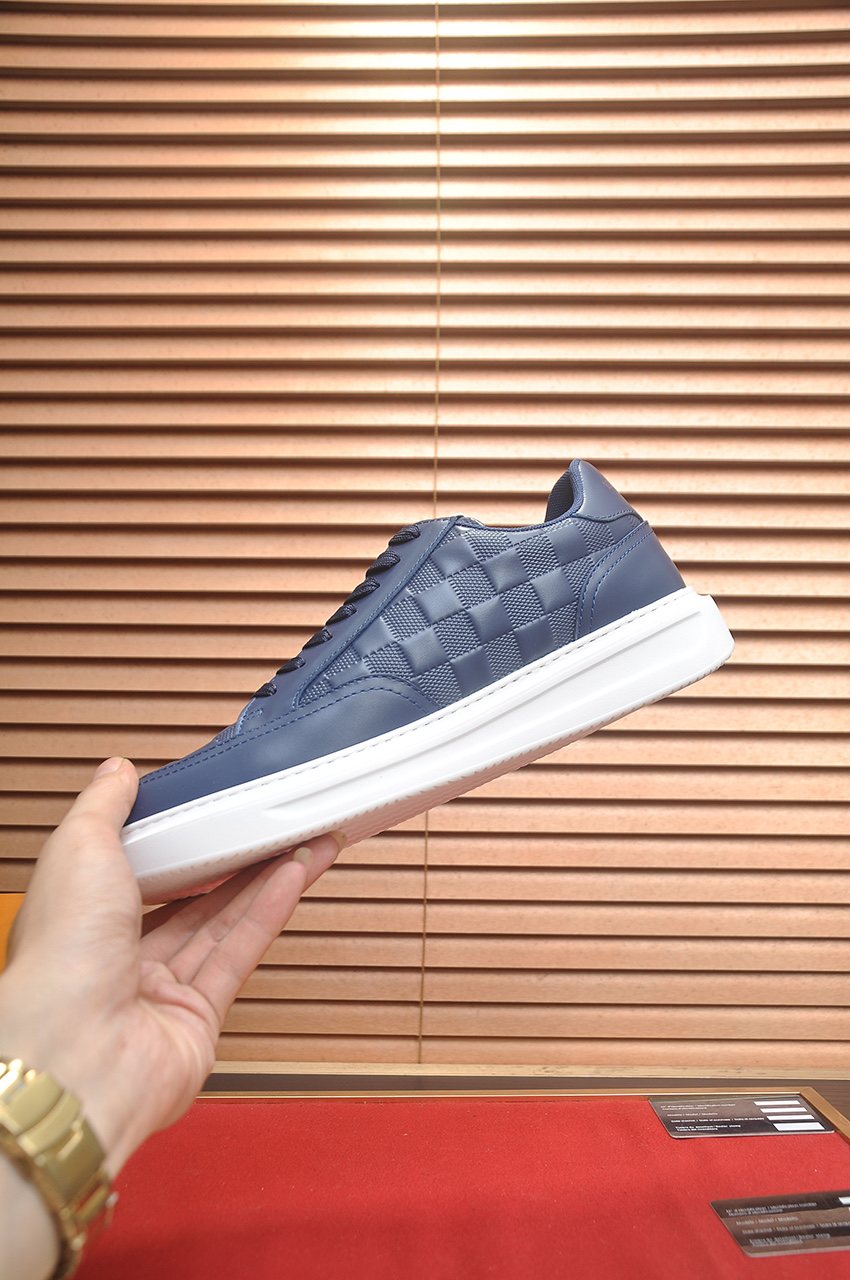 Louis Vuitton Paneled Low-Top Sneakers