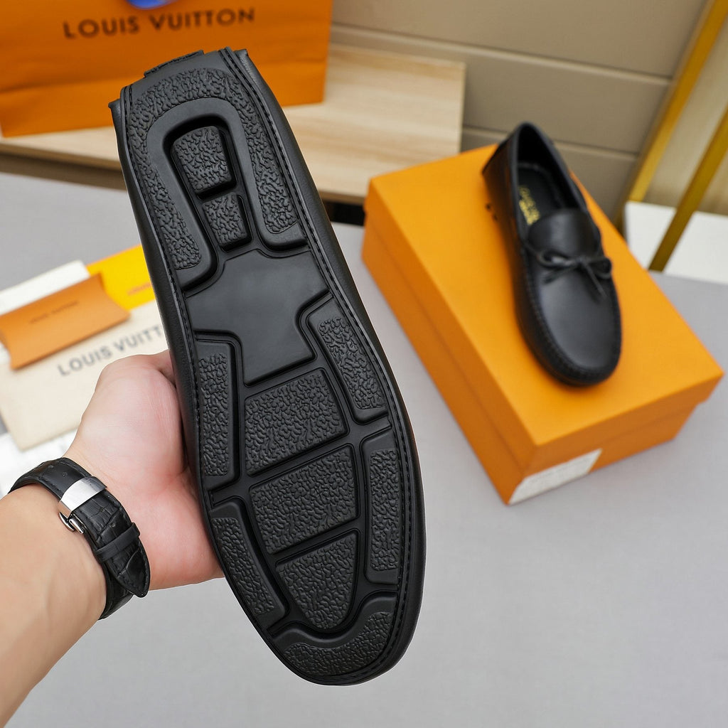 Louis Vuitton Bow Moc-Toe Loafers